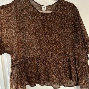 Vici- Flawless Peplum / babydoll top